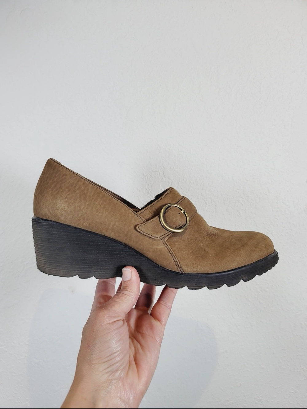 Dansko Clio Mushroom Nubuck Clogs, Size 41
